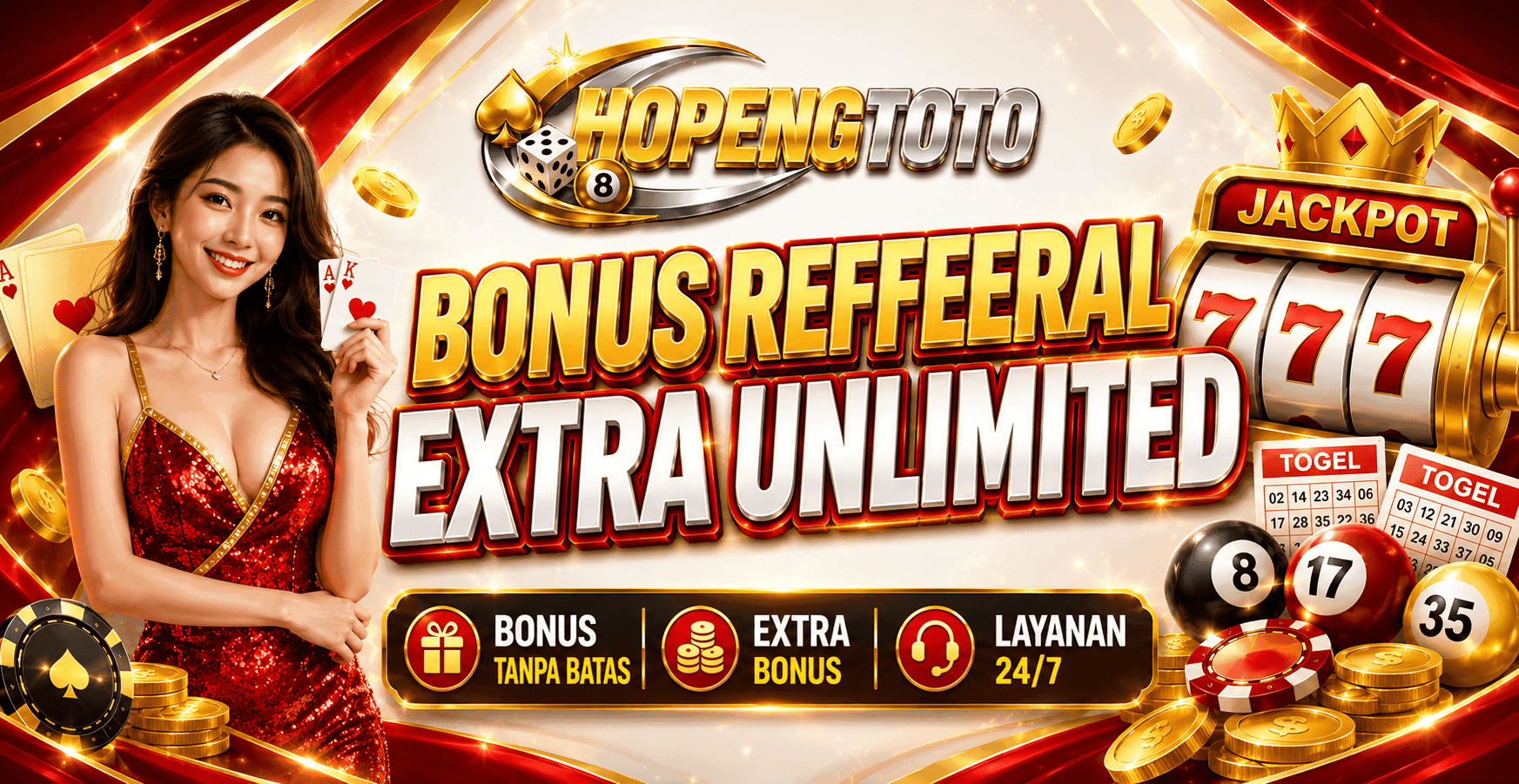 BONUS REFFERAL EXTRA UNLIMITED